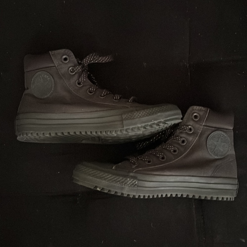 Dark Grey Converse- Wmns 6/Mens 4 - NWOT - Picture 4 of 5